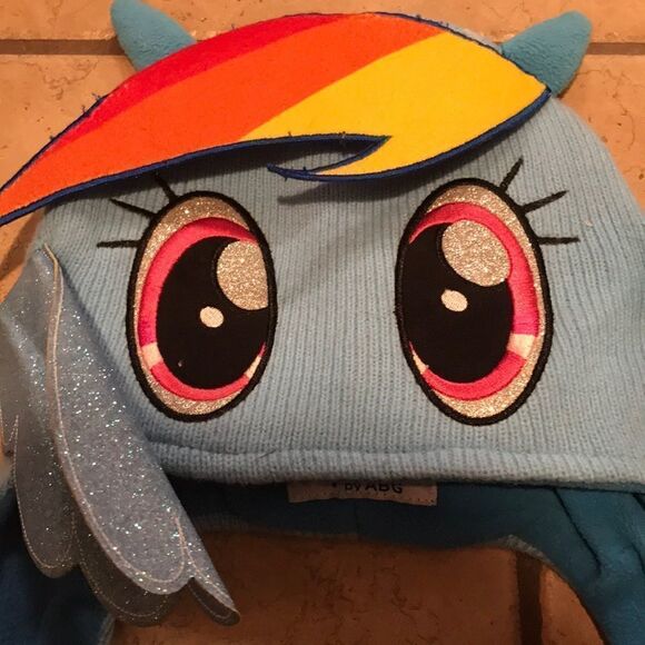 (5/$25) Flipeez My Little Pony Hat - Picture 2 of 4